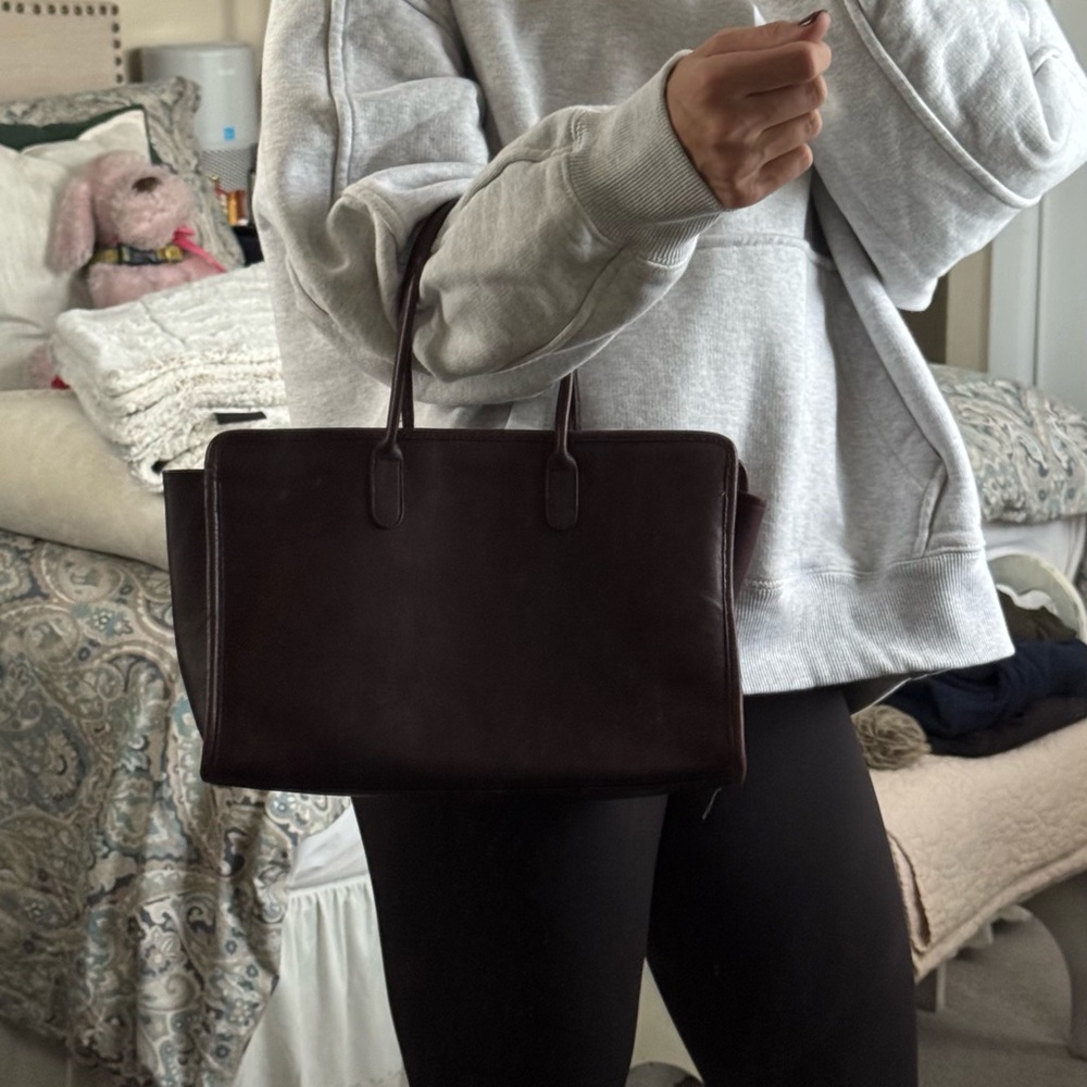 Vintage Coach Leather Tote